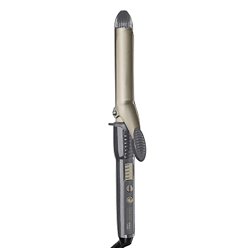 CONAIR INFINITIPRO Tourmaline 1-Inch Ceramic Curling Iron, 1-inch barrel produces classic curls – for use on short, medium, and long hair