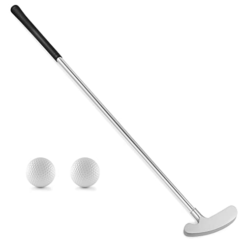 Golf Putters, Two Way Golf Accessories for Men Women Adults Right/Left Handed, Mini Club Golf Set for All Ages with 2 Golf Balls Enhance Your Putting Game