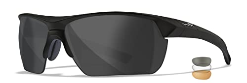 WILEY X GUARD Sunglasses, Grey, Small/X-Large