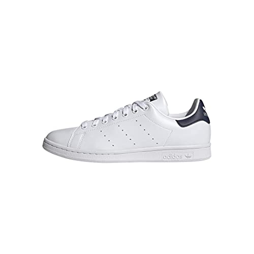 adidas Originals Men's Stan Smith (End Plastic Waste) Sneaker, White/White/Collegiate Navy, 11