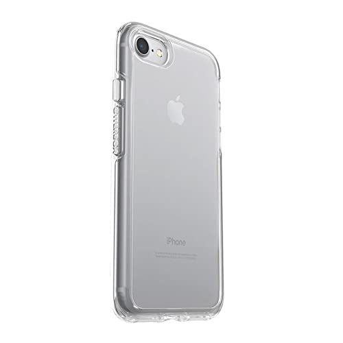 OtterBox iPhone SE 3rd/2nd Gen, iPhone 8 & iPhone 7 (not compatible with Plus sized models) Symmetry Series Case- CLEAR, ultra-sleek, wireless charging compatible, raised edges protect camera & screen