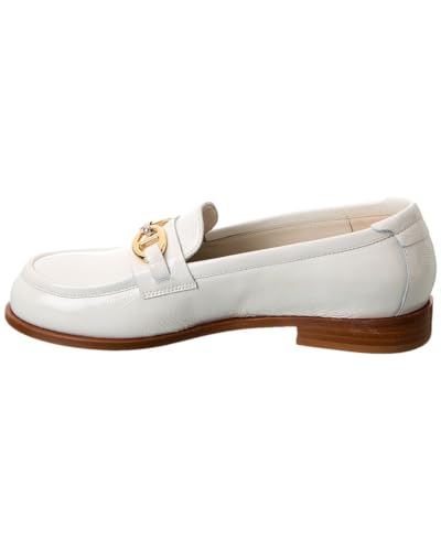 Bruno Magli Sasha Patent Loafer, 9.5, White