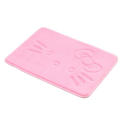 Stay Young Cute Cartoon Pink Area Rugs Bathroom Rugs Super Soft Memory Foam Bath Mat Non Slip Absorbent Door Mat Kitchen Mat Welcome Mat 15.75x23.62 Inch
