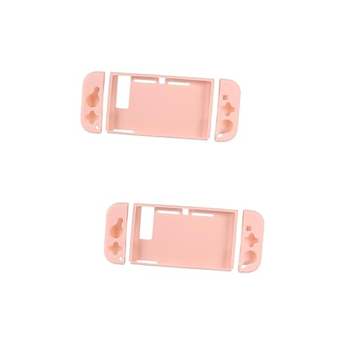 Homoyoyo 2pcs Host Shell Chicken Feed Case Compatible for Switch Post Brackets Screen Protectors Game Console Protector Shockproof Case Screen Protector Case Skin Protection