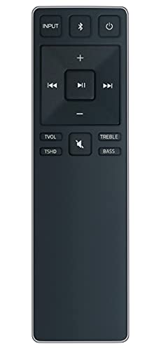 New Replace Remote Control XRS321-C fit for VIZIO Sound Bar SB3820-C6 SB3821-C6 SB2920-C6 SS2521-C6 SS2520-C6 SB3821-D6 SB3820x-C6 (Black)