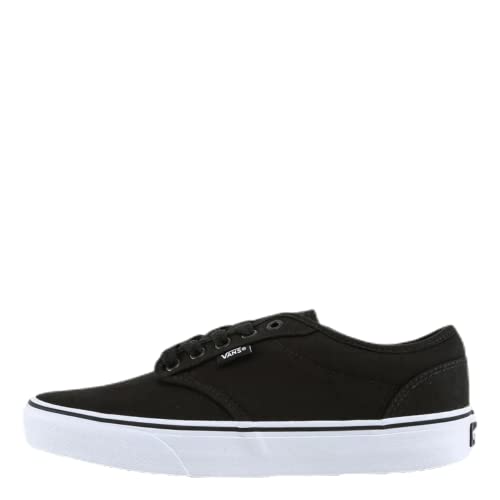 Vans Men's Atwood Canvas' Sneaker, Black/White, 11
