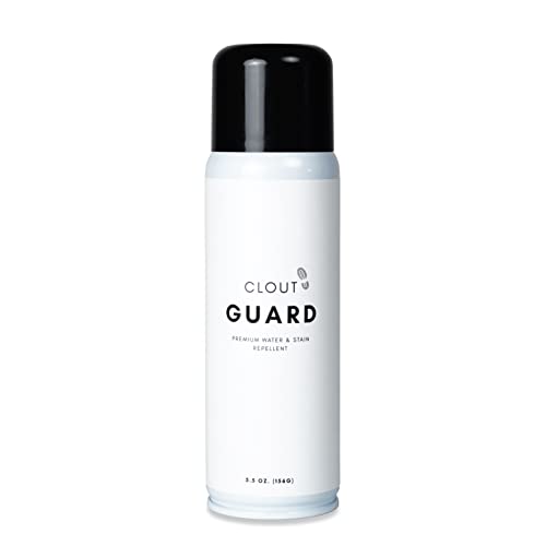 CLOUT Guard - Premium Water & Stain Repellent - Waterproof and Protect Suede, Leather, Nubuck, Fabric, Nylon, Polyester & More - Sneakerhead Protector for All Sneakers, Shoes, Boots, & Accessories
