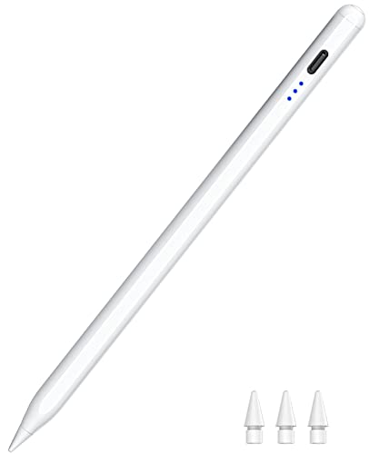 HATOKU Stylus Pen for iPad 2018-2023, Fast Charging Pencil (1st Generation) with Tilt Sensitivity & Palm Rejection, Magnetic Pen for iPad Air 3/4/5, iPad Mini 5/6, iPad 6/7/8/9/10, iPad Pro 11'/12.9'