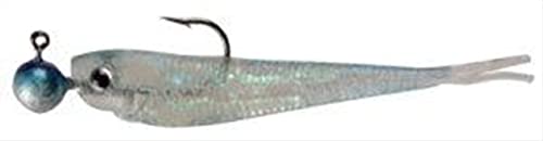 Berkley PowerBait Power Minnow Fishing Bait, Smelt, 2in | 5cm, Irresistible Scent & Flavor, Realistic Action, Split Tail Design, Ideal for Bass, Walleye, Trout, Panfish Species and More