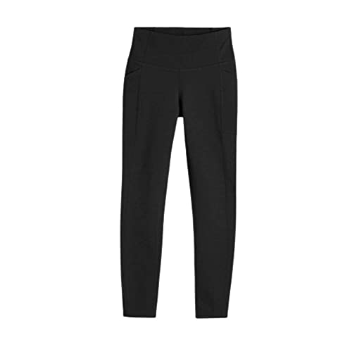 Ibex Women's Merino Lizzi Tight Pant, Black, X-Small