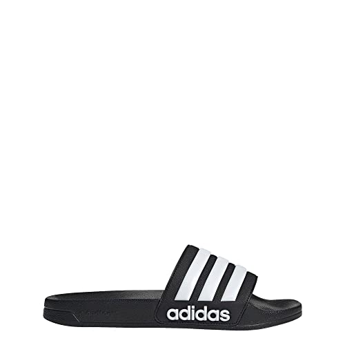 adidas Adult Adilette Shower Core Black/White/Core Black 7