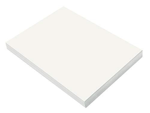 Prang (Formerly SunWorks) Construction Paper, White, 9' x 12', 100 Sheets