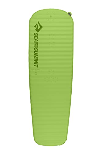 Sea to Summit Comfort Light Self-Inflating Foam Sleeping Pad for Camping and Backpacking, Large (78 x 25 x 2 inches)