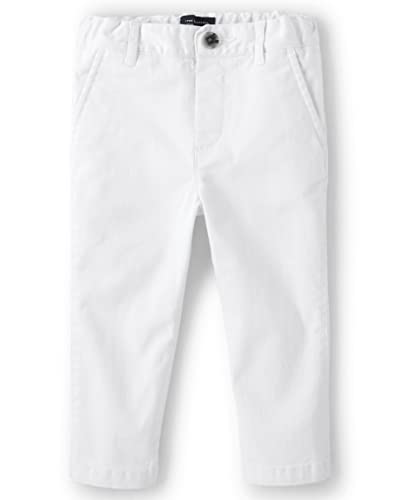 The Children's Place,And Toddler Boys Chino Pants,Baby-Boys,And Toddler Boys Chino Pants,Simply White