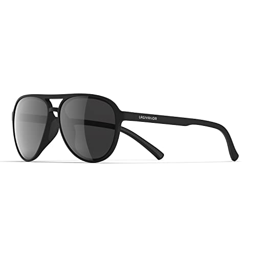 Lasiyanor Lightweight TAC Polarized Tinted Classic Vintage Retro 70s Sunglasses, TR-90 Frame for Women Men, UV 400 Protection