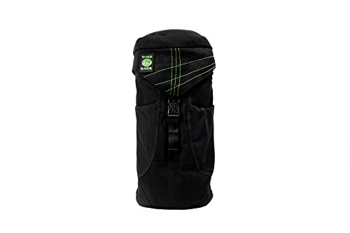 Dime Bags Padded Conversion Tube for Glass Protection | Sleek Protective Hemp Backpack (18 Inch, Black)
