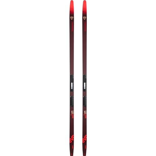 Rossignol Unisex Evo XT 55 Positrack Lightweight Stable Beginner Touring Nordic Snow Skis with Touring Nordic Bindings Tour Step in, 185