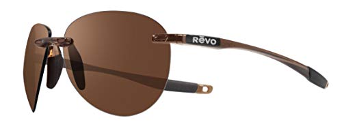 Revo Unisex Descend A S Crystal Brown Frame/Terra Lens One Size One Size