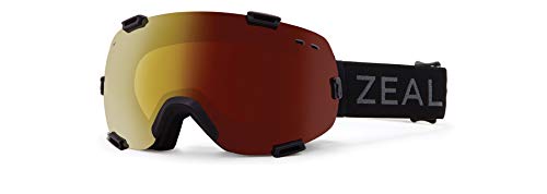 Zeal Optics Voyager - Ski & Snowboard Goggles For Men & Women - Dark Night w/Auto+ Polarized Lens