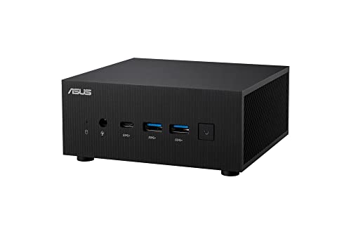 ASUS ExpertCenter PN52 Mini PC System with AMD 8-Core R7-5800H, 16GB DDR4 RAM, M.2 PCIE 512GB SSD, WiFi 6E, Bluetooth, USB-C, Windows 11 Pro,Black