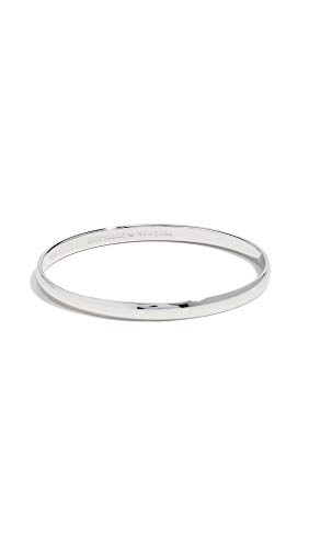 kate spade new york 'Idiom Bangles' Find The Silver Lining Solid Bangle Bracelet
