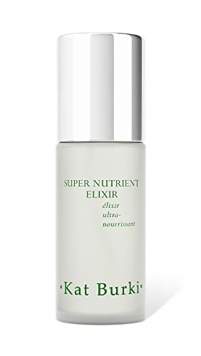 Kat Burki Super Nutrient Elixir. Hydrating Face Toner with Hyaluronic Acid, 1% Glycolic Acid & Rose Water Suitable For All Skin Types, 4.4 fl.oz