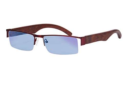 SHINU Color Blindness Sunglasses for Men Red Green Blind Glasses Partial Tritanopia Eyglasses Color Blind-2739CB(C3)