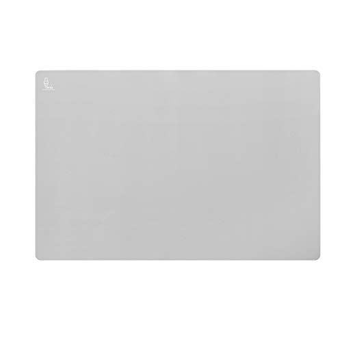 Super Kitchen Extra Large Multipurpose Silicone Nonstick Baking Mat, Pastry Mat, Heat Resistant Nonskid Table Mat, Countertop Protector, 23.4'' By 15.6''(Cool Gray)