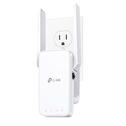 TP-Link AC1200 WiFi Extender, 2023 Engadget Best Budget pick, 1.2Gbps signal booster for home, Dual Band 5GHz/2.4GHz, Covers Up to 1500 Sq.ft and 30 Devices ,support Onemesh, One Ethernet Port (RE315)