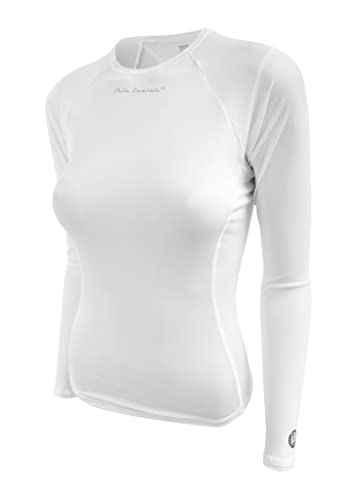 De Soto Femme Skin Cooler Long Sleeve - WLSSC (White, Medium)