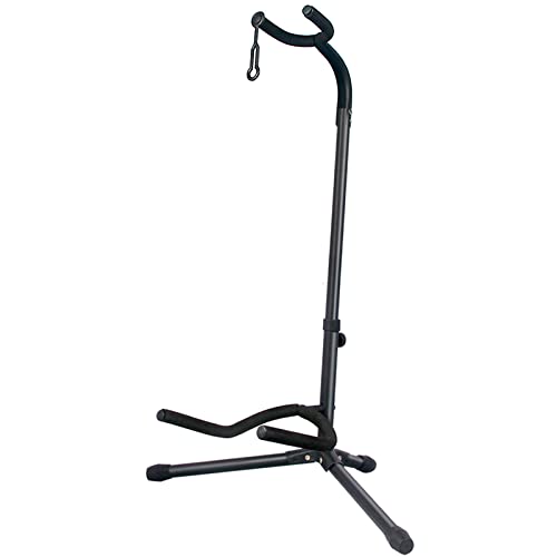 GLEAM Guitar Stand - Adjustable for Electric, Acoustic Guitars and Bass, Guitar Accessories