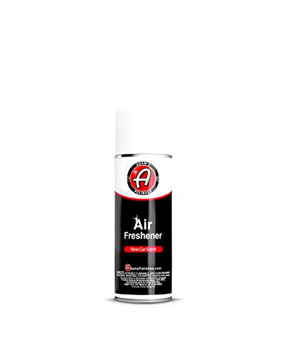 Adam's Aerosol Air Freshener (New Car Scent) - Car Air Freshener Spray That Eliminates Harmful Odors from Car Interior