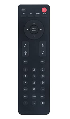 VR4 Remote Control Replacement for Vizio TV VR4 VIZIO VR4 VA320E VA320M VA370M VA420M VA470M VT420M VT470M (098GRABDSNEVZJ)(098GRABDYNEVZJ)