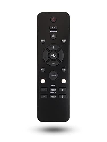 Replacement Remote Control for Philips Bluetooth Soundbar HTL1170B/F7 HTL2160/F7 HTL1190B HTL1190B/12 HTL2101/F7 HTL2101A/F7 HTL2102 HTL2111A/F7 HTL5120
