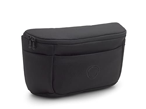 Bugaboo Organizer - Compact Size Multipocket Diaper Bag - Universal Compatible with Any Stroller - Attaches to the Handlebar - Midnight Black