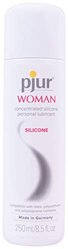 pjur Woman Silicone Based Personal Lubricant Specially Formulated for Women Female Skin Formula | 8.5 fl oz/250 ml