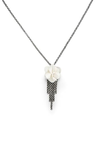 LLADRÓ Orchid Pendant. Porcelain Pendant.