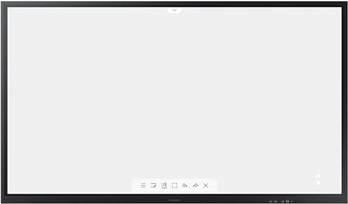 Samsung Business Samsung Flip 2 WM85R 85 Inch Digital Flipchart for Business 4K UHD 3840x2160 with Touch Screen, Wi-Fi, HDMI, USB and 3-Yr Wrnty (LH85WMRWLGCXZA)