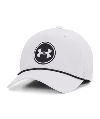 Under Armour Men's Standard Driver Snapback, White/White