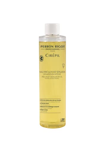 Cirepil - Pre & Post - Depilatory Oil - 250ml / 8.45 fl oz - Protects the Skin Before Waxing & Removes Wax Residue - Pre-Waxing & Post-Waxing