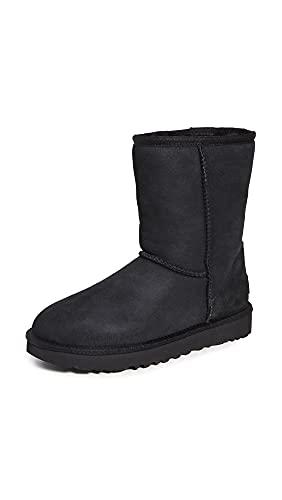 UGG Women's Classic Short Ii Boot, Black, 08