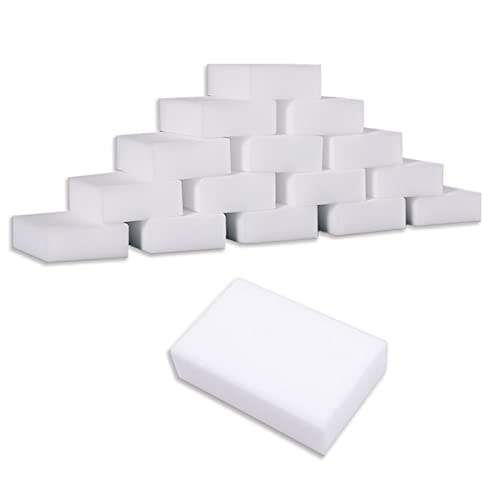 Magic Sponges Cleaning Eraser,50 Pack Melamine Sponge Foam Pads,Multi-Functional Household Cleaning Kitchen Dish Sponge for Furniture,Bathroom,Bathtub, Sink,Floor, Baseboard, Wall Cleaner