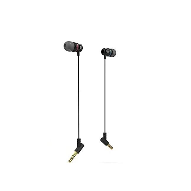 AMVR Noise Isolating Earbuds Earphones Custom Made Only for Oculus Quest 1 VR Headset, with 3D 360 Degree Sound in-Ear Headphones and Earphone Silicone Holders (1 Pair)