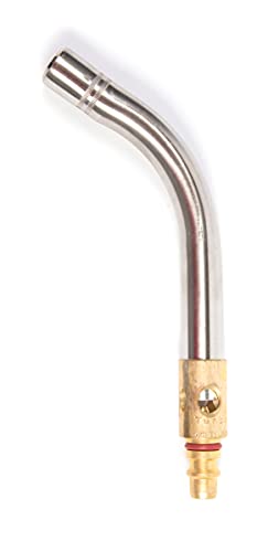 TURBOTORCH 0386-0106 A-32 3/4' Manual Torch Tip for PLF-A5 or G-4 Handles, Air Acetylene, Soft Solder 4 to 6', Silver Braze 1-1/2 to 4', Color Coded O-Ring, Removable Office Screw, Single