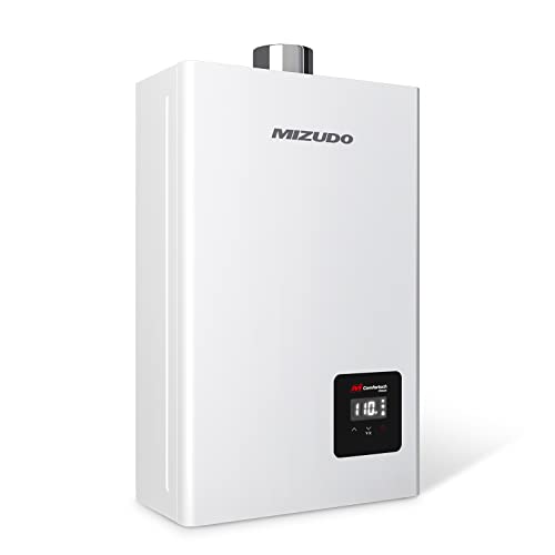 Mizudo Propane Gas Tankless Water Heater 3.6 GPM, 80,000 BTU Indoor Installation Instant Hot Water heater