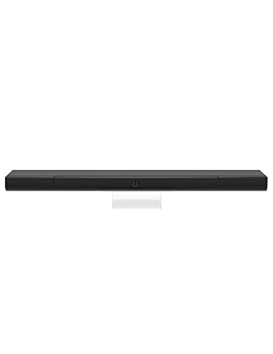 Tuboopy Wii Sensor Bar Wireless, Wiiu Infrared Ray Motion Sensor Bar for Wii/Wii U Console/PC (Black)