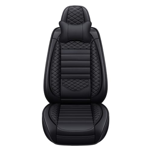 FVRFYPXM Car seat cover set suitable for Citroen DS3/DS3 Racing/DS3 Cabrio/DS4/DS5/DS3 Crossback/DS 4S/DS 5LS/DS6/DS7 Crossback(X74)/DS 9 E-Tense/Suitable for car seat covers,Black luxury version