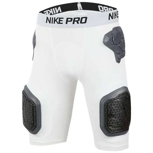 Nike Pro Boy's Hyperstrong Football Padded Shorts White