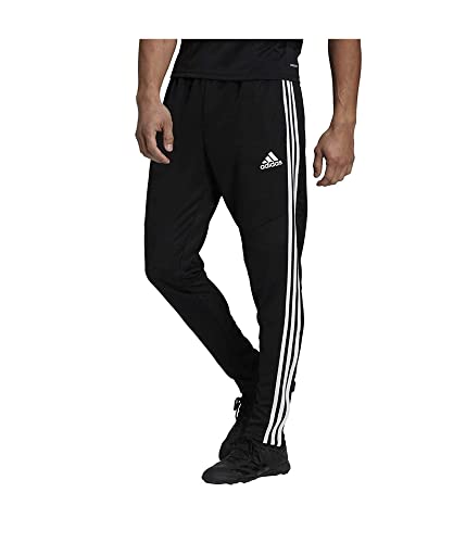 adidas Men's Tiro 19 Pants, Black/White, Medium