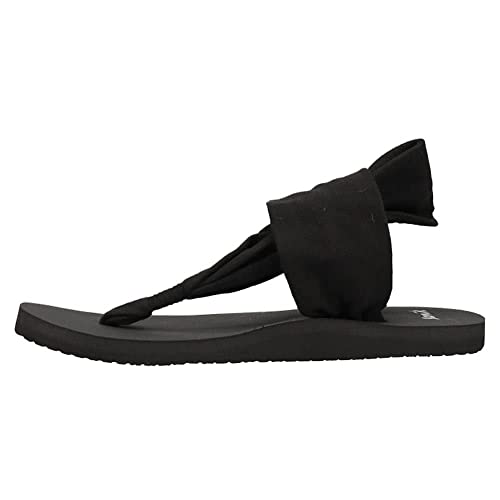 Sanuk Sling Soft Top Black 9 B (M)